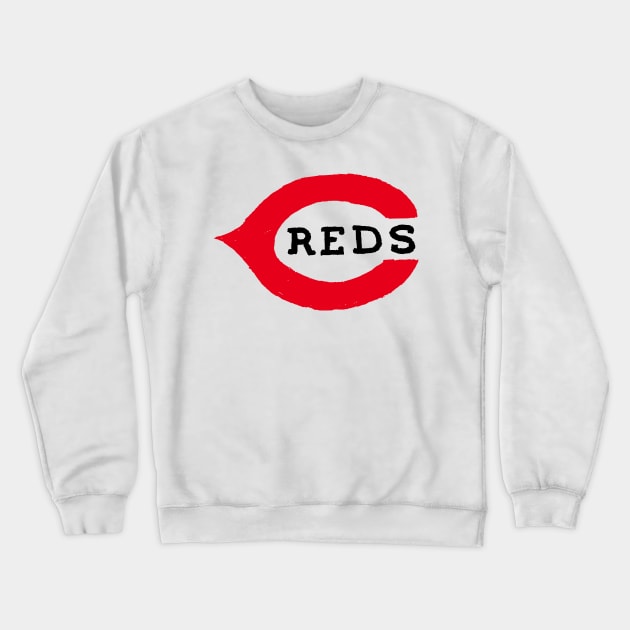 Cincinnati Reeeeds 03 Crewneck Sweatshirt by Very Simple Graph